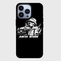 Чехол для iPhone 13 Pro Аниме девушка и trueno ae 86, цвет: 3D-черный