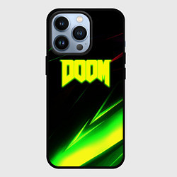 Чехол iPhone 13 Pro Doom кислотные линии