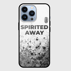 Чехол iPhone 13 Pro Spirited Away - white gradient посередине