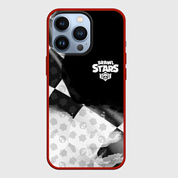 Чехол iPhone 13 Pro Brawl stars pattern black