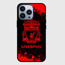 Чехол iPhone 13 Pro Liverpool - red gradient