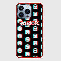 Чехол iPhone 13 Pro Roblox pattern glitch