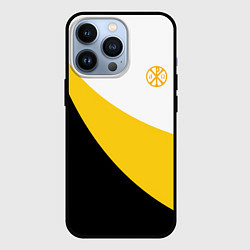 Чехол для iPhone 13 Pro Сокрушу пред ним врагов его малая желтая хризма Ни, цвет: 3D-черный