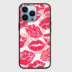 Чехол iPhone 13 Pro Романтический отпечаток помады игривый макияж