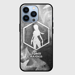 Чехол iPhone 13 Pro Tomb Raider - grey gradient