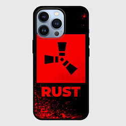 Чехол iPhone 13 Pro Rust - red gradient