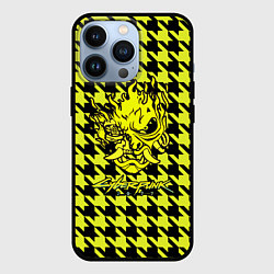 Чехол для iPhone 13 Pro Cyberpunk 2077 pattern, цвет: 3D-черный