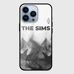 Чехол iPhone 13 Pro The Sims - white gradient посередине