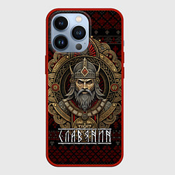 Чехол iPhone 13 Pro Славянин воин