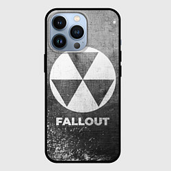 Чехол iPhone 13 Pro Fallout - grey gradient