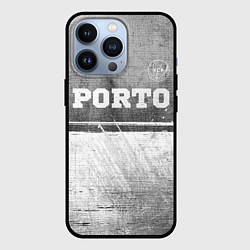 Чехол iPhone 13 Pro Porto - grey gradient посередине