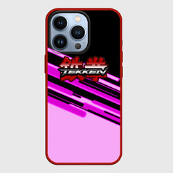 Чехол iPhone 13 Pro Tekken pink line