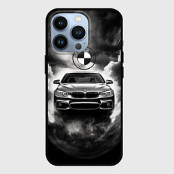 Чехол для iPhone 13 Pro BMW буря и ливень, цвет: 3D-черный