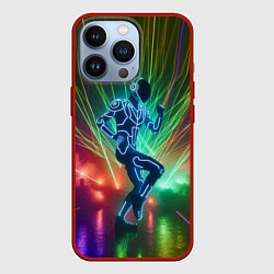 Чехол iPhone 13 Pro Neon cyber dance - ai art fantasy