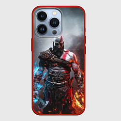 Чехол iPhone 13 Pro God of War Кратос