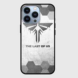 Чехол iPhone 13 Pro The Last Of Us - white gradient