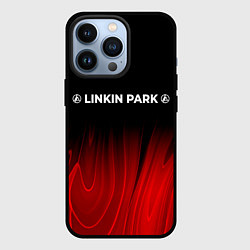 Чехол iPhone 13 Pro Linkin Park 2024 red plasma