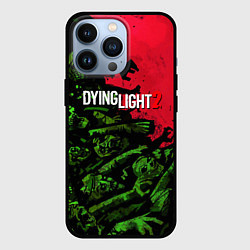 Чехол iPhone 13 Pro Dying Light 2 zombie