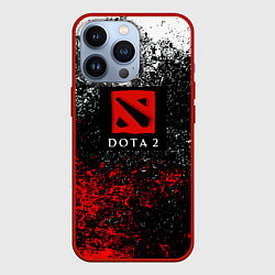 Чехол iPhone 13 Pro Dota 2 брызги красок