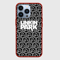 Чехол iPhone 13 Pro Linkin park pattern