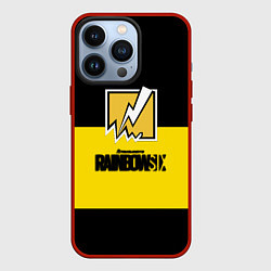 Чехол iPhone 13 Pro Rainbow six logo game