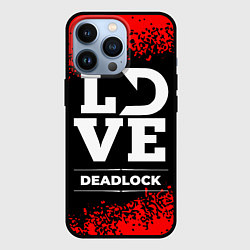 Чехол для iPhone 13 Pro Deadlock love классика, цвет: 3D-черный
