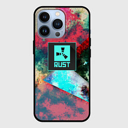 Чехол iPhone 13 Pro RUST geometry color