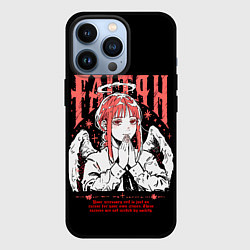 Чехол iPhone 13 Pro Макима ангел - Человек бензопила
