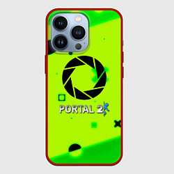 Чехол iPhone 13 Pro Portal 2 geometry steel