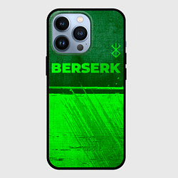 Чехол iPhone 13 Pro Berserk - green gradient посередине