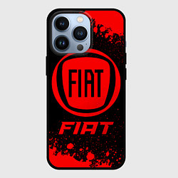 Чехол iPhone 13 Pro Fiat - red gradient