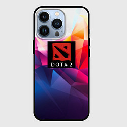Чехол iPhone 13 Pro DOTA geometry neon