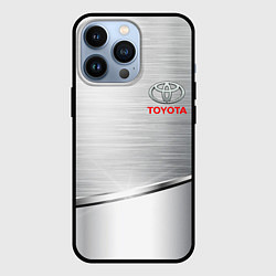 Чехол iPhone 13 Pro Toyota metalic brend