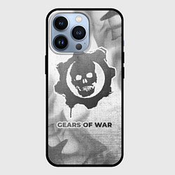 Чехол iPhone 13 Pro Gears of War - white gradient