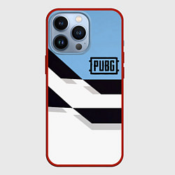 Чехол iPhone 13 Pro PUBG geometry steel