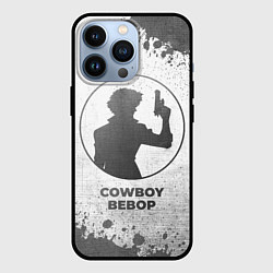 Чехол iPhone 13 Pro Cowboy Bebop - white gradient