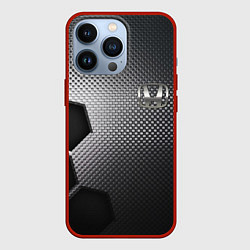 Чехол iPhone 13 Pro Honda metal auto