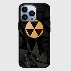 Чехол iPhone 13 Pro Fallout golden poly