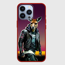 Чехол для iPhone 13 Pro Cool Kenga - ai art fantasy, цвет: 3D-красный