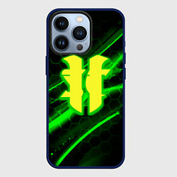 Чехол iPhone 13 Pro Starcraft 2 кислотные соты линии