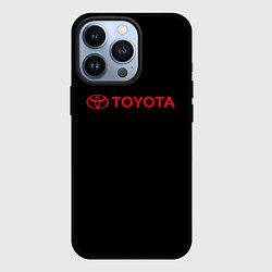 Чехол iPhone 13 Pro Toyota red logo auto