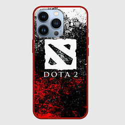 Чехол iPhone 13 Pro Dota2 брызги красок