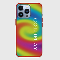 Чехол iPhone 13 Pro Coldplay moon music album