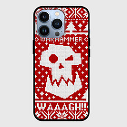 Чехол iPhone 13 Pro Вязаный warhammer waaagh