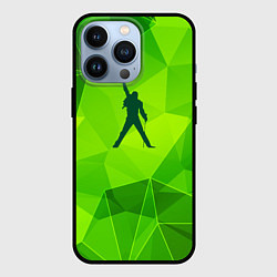 Чехол iPhone 13 Pro Queen green poly