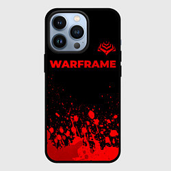 Чехол iPhone 13 Pro Warframe - red gradient посередине