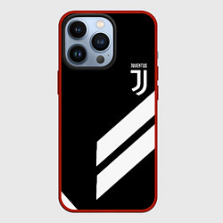 Чехол iPhone 13 Pro Juventus line white