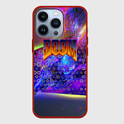 Чехол iPhone 13 Pro Doom abstraction mars