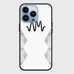 Чехол iPhone 13 Pro Arctic Monkeys white poly