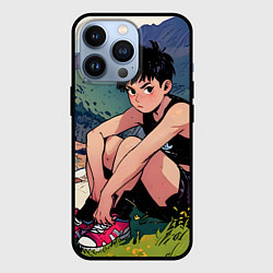 Чехол iPhone 13 Pro A girl anime